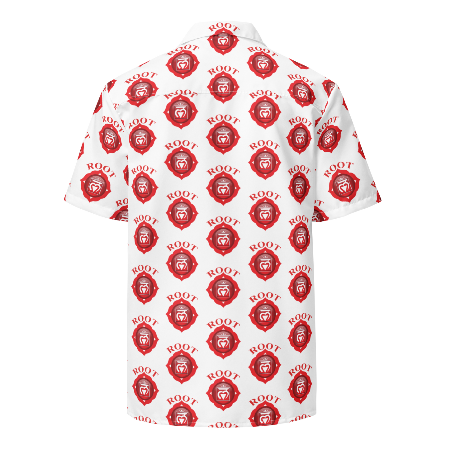 Root Chakra Unisex button shirt