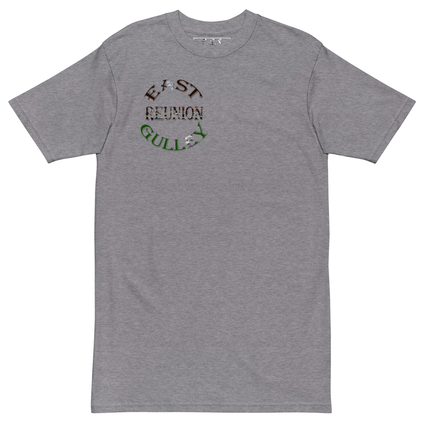 East Gulley Men’s premium heavyweight tee