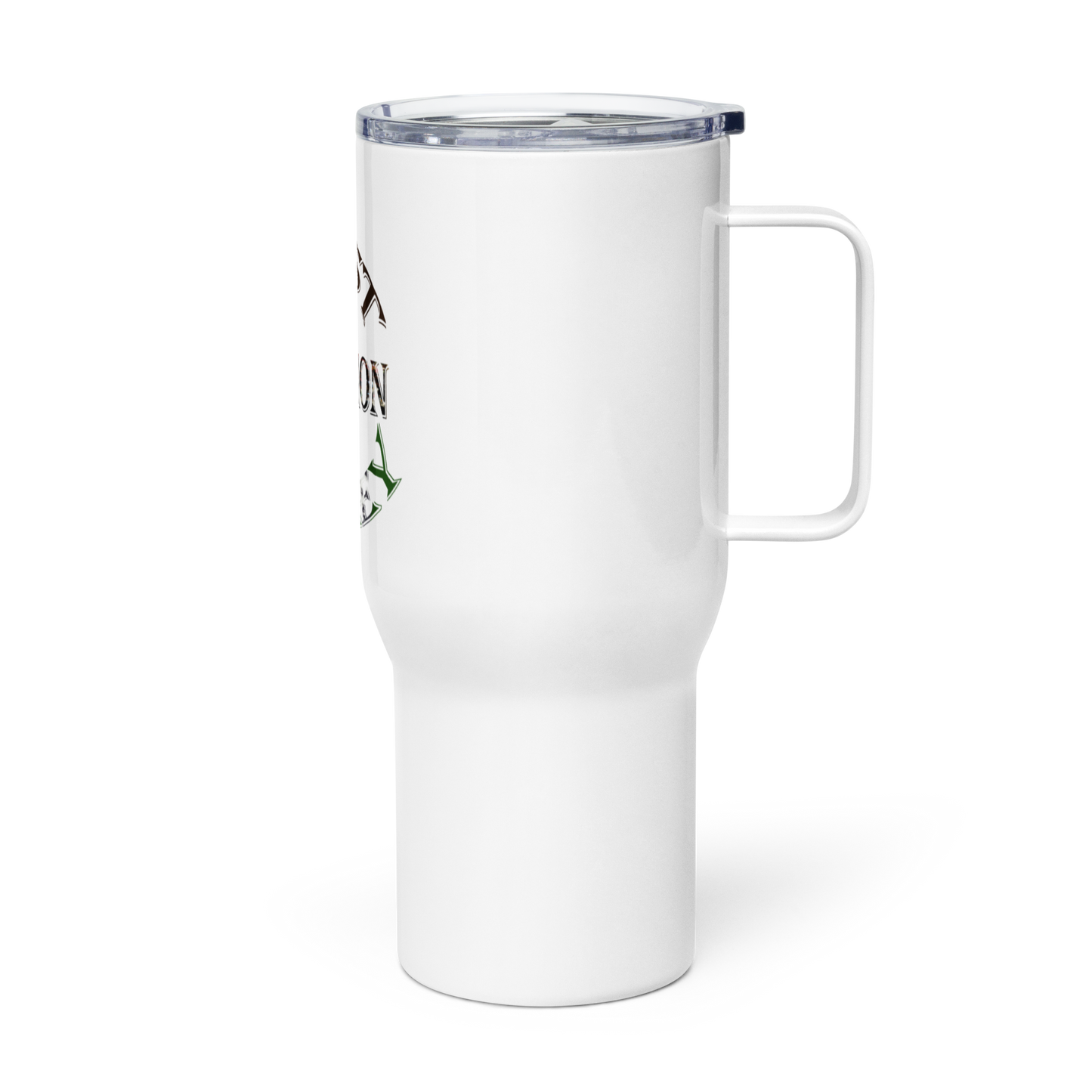 East Gulley Travel mug with a handle