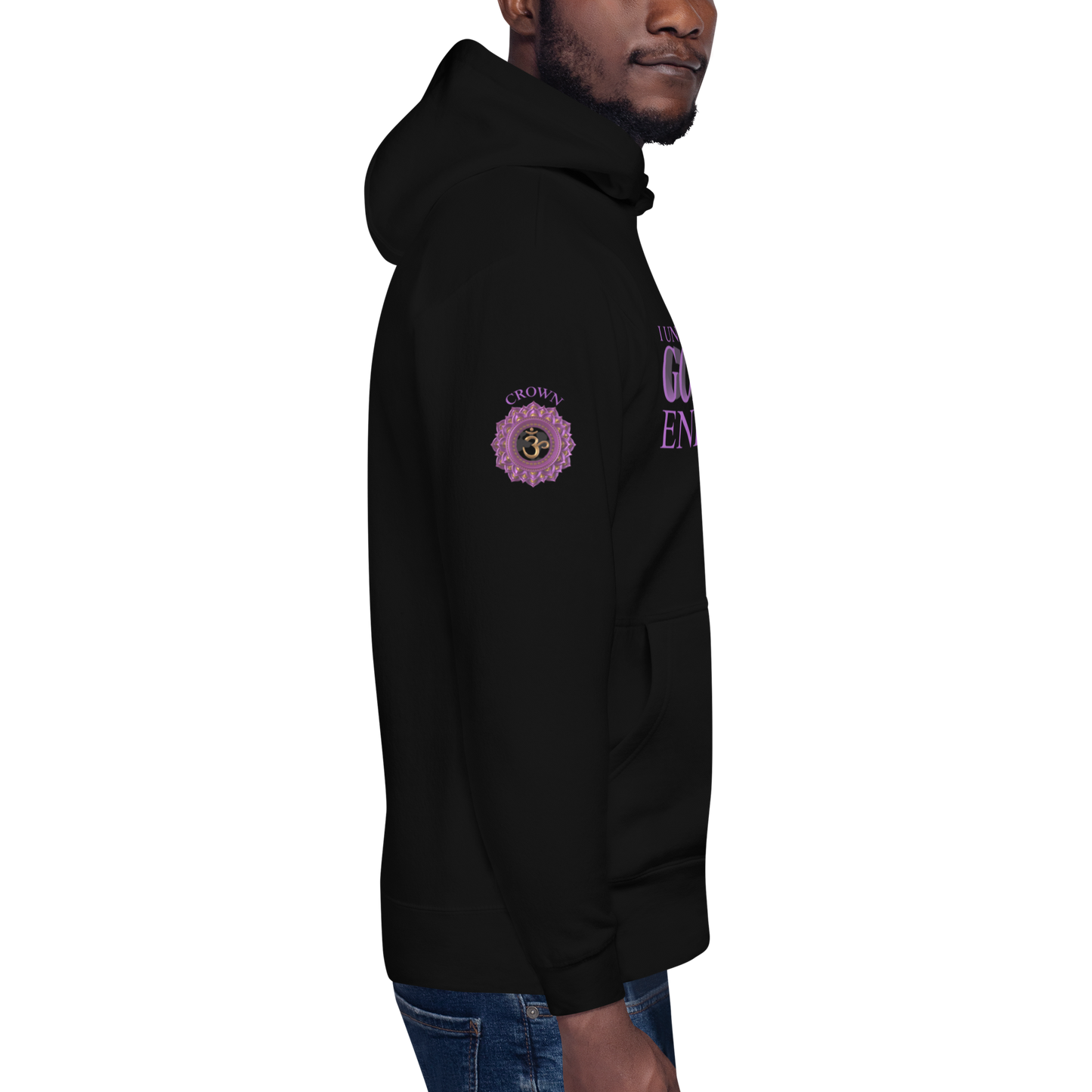 Chakra Affirmations  (Crown) Unisex Hoodie