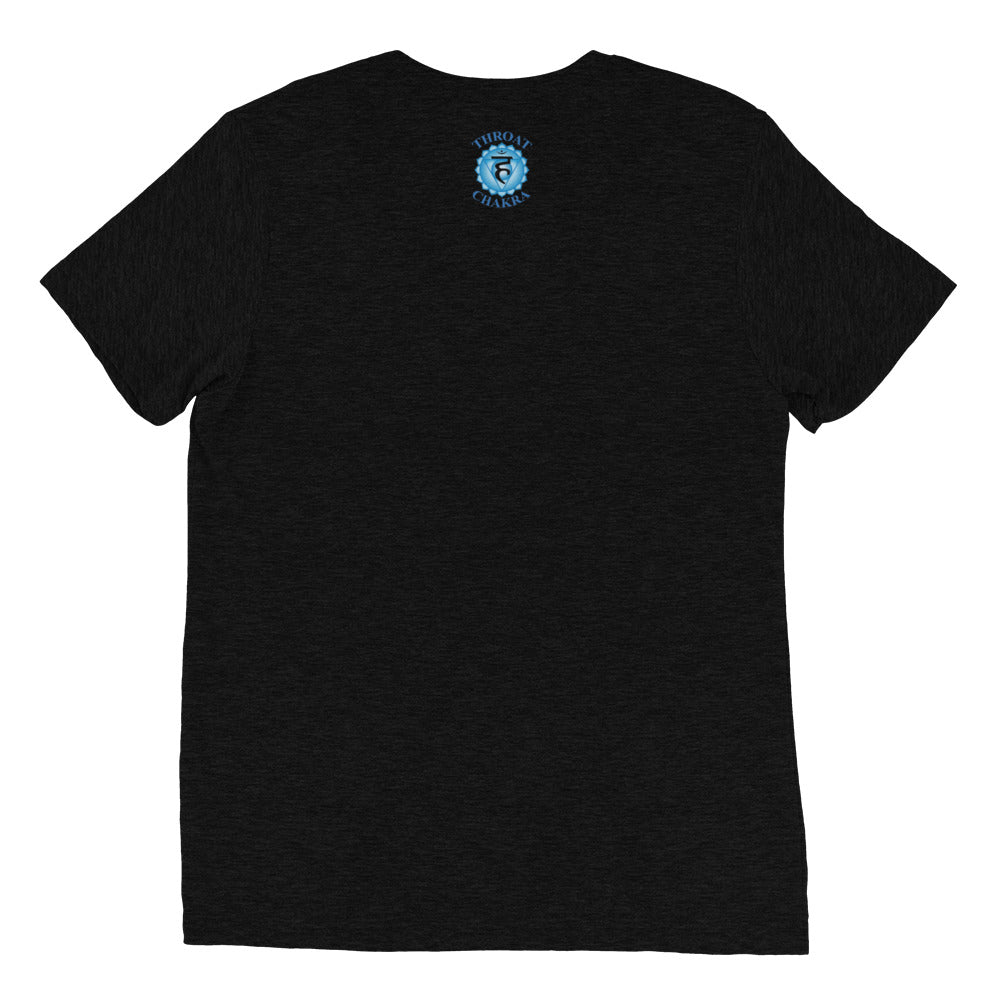 Chakra Affirmations (Throat) Short sleeve Unisex t-shirt